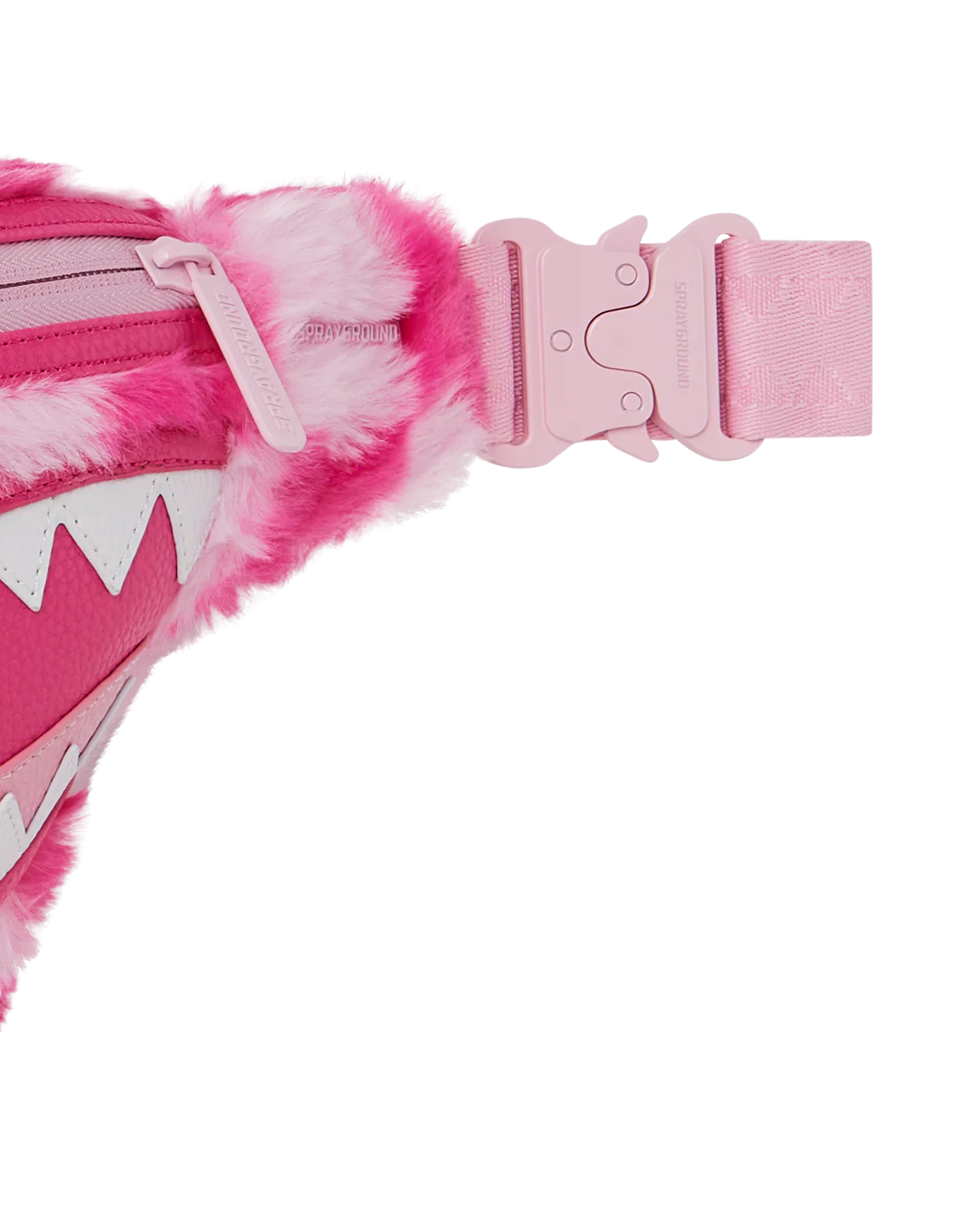 FURZILLA SHARK (PINK CHECK) SAVVY CROSSBODY